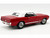 1967 Shelby GT500 Convertible Red Metallic White Stripes Limited Edition 750 pieces Worldwide 1/18 Diecast Model Car ACME A1801894