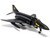 McDonnell Douglas F-4K Phantom II FG.1 Fighter Aircraft XV582 Black Mike No.111 Sqn RAF Leuchars Scotland 1989 British Royal Air Force The Aviation Archive Series 1/48 Diecast Model Corgi AA27904
