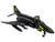 McDonnell Douglas F-4K Phantom II FG.1 Fighter Aircraft XV582 Black Mike No.111 Sqn RAF Leuchars Scotland 1989 British Royal Air Force The Aviation Archive Series 1/48 Diecast Model Corgi AA27904