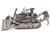 CAT Caterpillar D11T Track Type Tractor Dozer Antique Silver Finish Commemorative Series 1/50 Diecast Model Diecast Masters 85754