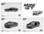 Aston Martin DBS Gray Metallic Battle Damaged 007 James Bond Quantum of Solace 2008 Movie Limited Edition 1/64 Diecast Model Car Mini GT MGT00924-007E