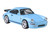 1987 RUF CTR Gulf Blue 1/64 Diecast Model Car Paragon Models PA-55299