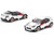 Toyota Pandem GR86 MoonTech White Red Black Graphics 1/64 Diecast Model Car Pop Race PR640338