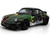 RWB 964 Kimera Rough World Black with Graphics 1/64 Diecast Model Car Model Model MM64-RWB964-006