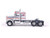 1976 Kenworth W900A Truck Tractor Canada 25 Gray with Graphics 1/64 Diecast Model IXO Models U64TR048