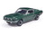 1968 Ford Mustang GT Highland Green 1/64 Diecast Model Car IXO Models IA64034
