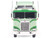 1976 Kenworth K100 Aerodyne Truck Tractor Green with Graphics 1/43 Diecast Model IXO Models U43TR005