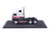 2002 Freightliner Argosy Truck Tractor Red and Black 1/64 Diecast Model IXO Models U64TR042