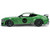 2024 Ford Mustang Dark Horse Green Metallic with Gray Top and Graphic with Doctor Doom Diecast Figure Marvel s Doctor Doom" Character Hollywood Rides Series 1/24 Diecast Model Car Jada 36993