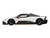 Aston Martin Valhalla Lunar White with Black Top and Orange Accents 1/18 Model Car Top Speed TS0711