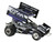 Winged Sprint Car #23 Chase Dietz Treyco Manufacturing Mountain Ridge Metals 2026 1/50 Diecast Model Car ACME A5026014