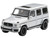 Mercedes-AMG G 63 Silver Metallic Moonroof Limited Edition 1/64 Diecast Model Car Mini GT MGT01375