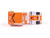 1976 Ford Kenworth K100 Aerodyne Truck Tractor Orange 1/64 Diecast Model IXO Models U64TR041
