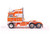 1976 Ford Kenworth K100 Aerodyne Truck Tractor Orange 1/64 Diecast Model IXO Models U64TR041