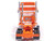 1976 Ford Kenworth K100 Aerodyne Truck Tractor Orange 1/64 Diecast Model IXO Models U64TR041