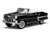 1953 Chevrolet Bel Air Open Convertible Black American Collectibles Series 1/18 Diecast Model Car Sun Star SS-1626