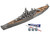 Level 4 Model Kit Battleship U S S New Jersey All Included Kit 1/1200 Scale Model Revell 75183