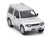 Mitsubishi Pajero Evolution Silver 1/64 Diecast Model Car Works Model W640027