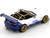 Mazda MX 5 ND Miata Pandem Rocket Bunny V1 0 White and Blue 1/64 Diecast Model Car Inno Models IN64-MX5P-ND-01
