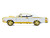 1969 Dodge Coronet Super Bee White Metallic with Gold Accents Luxe Legends Series 1/24 Diecast Model Car Motormax 79223W