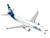Boeing 737 MAX 9 Commercial Aircraft Alaska Airlines N708AL White with Blue Tail Gemini 200 Series 1/200 Diecast Model Airplane GeminiJets G2ASA1489