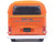 1978 Volkswagen Type 2 Bus Elektrotransporter Orange with Yellow Stripes 1/64 Diecast Model Car IXO Models U18RDC004