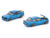 Pandem E30 Blue 1/64 Diecast Model Car Pop Race PR640552
