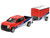 2019 Chevrolet Silverado BFGoodrich with Small Cargo Trailer Hitch & Tow Series 34 1/64 Diecast Model Car Greenlight 32340D