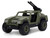V A M P Olive Green G I Joe Hollywood Rides Series 1/32 Diecast Model Car Jada 32660