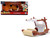Flintmobile The Flintstones Hollywood Rides Series 1/32 Diecast Model Car Jada 33383