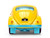 Volkswagen Beetle Bumblebee Yellow with Blue Interior Transformers Energon Surge Hollywood Rides Series 1/32 Diecast Model Car Jada 37727
