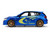 2012 Subaru Impreza WRX STI Blue Metallic with Yellow Graphics JDM Tuners Series 1/24 Diecast Model Car Jada 38057