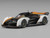 McLaren Solus GT #91 Black and White with Orange Accents 1/64 Diecast Model Car CM Model CM64-SOLUSGT-03