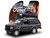 1992 Ford Bronco Black Nite Hobby Exclusive 1/64 Diecast Model Car Greenlight GL-30625