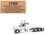 Peterbilt 589 Legendary Package Truck Tractor with 58 Sleeper Transport Series 1/50 Diecast Model Diecast Masters 71089