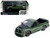 2003 Dodge Ram SRT 10 Pickup Truck Green Metallic with Matt Black Hood 1/64 Diecast Model Car Shoom64 Models SHOOM-103-017