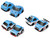 QubeCarz Series #2 Set of 3 pieces 1/64 Diecast Model Cars Mini GT QZ-COMBO-002