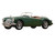 1955 MG MGA Cabriolet British Racing Green 1/18 Diecast Model Car Norev 182610