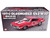 1970 Oldsmobile 442 W30 W Machine Drag Outlaws Red with White Stripes Limited Edition to 300 pieces Worldwide 1/18 Diecast Model Car ACME A1805631