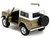 1973 Ford Bronco Groot Gold Metallic with White Top Guardians of the Galaxy Hollywood Rides Series 1/32 Diecast Model Car Jada 34416