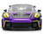 Porsche 911 GT3 RS 992 Candy Purple with Carbon Top and Hood Stripes and Graphics AutoWorks Series 1/24 Diecast Model Car Jada JA38345