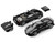 Porsche 918 Spyder Black with Carbon Top 1/64 Diecast Model Car Trends Hobby 241086-B
