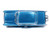 1957 Chevrolet Bel Air Sedan Harbor Blue Metallic with Blue Interior 1/64 Diecast Model Car IXO Models IA64021