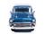 1957 Chevrolet Bel Air Sedan Harbor Blue Metallic with Blue Interior 1/64 Diecast Model Car IXO Models IA64021