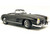 Mercedes Benz 300 SL W198 II Roadster Black Limited Edition to 1500 pieces Worldwide 1/18 Diecast Model Car CMC M-293