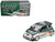 Abarth 595 LB Works TY Edition #59 Green Metallic and White with Gold Stripes and Graphics Limited Edition 1/64 Diecast Model Car Mini GT MGT01216