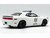 2010 Dodge Challenger SRT8 Hazzard County Sheriff White Limited Edition to 300 pieces Worldwide 1/18 Diecast Model Car ACME A1806035