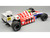 Toleman TG 184 #19 Ayrton Senna 3rd Place Formula One F1 Portuguese GP 1984 Mythos Series with Driver Figure and Display Case Limited Edition to 91 pieces Worldwide 1/18 Model Car Tecnomodel TMD18-441B