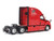 2025 Freightliner Cascadia Gen 5 Sleeper Cab Truck Tractor Red Transport Series 1/50 Diecast Model Diecast Masters 71224