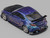 Subaru BRZ Varis Arising 1 RHD Right Hand Drive Magic Purple Metallic with Carbon Hood and Extra Wheels 1/64 Diecast Model Car CM Model CM64-BRZ-11
